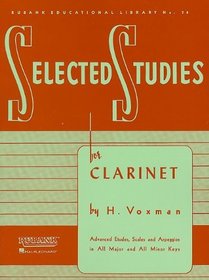 Selected Studies: Clarinet (Rubank Educational Library)