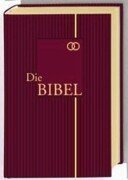 Bibelausgaben, Die Bibel, nach der bersetzung Martin Luthers, mit Apokryphen, Ledereinband rot m. Goldprgung, Hochzeitsbibel (Nr.1535