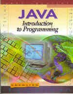 JAVA:  Introduction to Programming