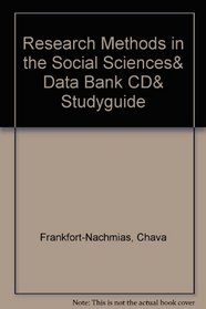 Research Methods in the Social Sciences& Data Bank CD& Studyguide