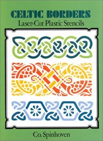 Celtic Borders Laser-Cut Plastic Stencils