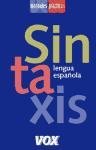 Sintaxis / Syntax (Spanish Edition)