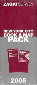 Zagatsurvey 2005 New York City Book  Map Pack (Zagat Survey)