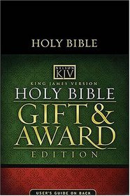 King James Gift and Award Bible 162RDG