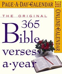The Original 365 Bible Verses-A-Year Calendar 2006