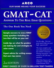 Gmat-Cat : Answers to the Real Essay Questions