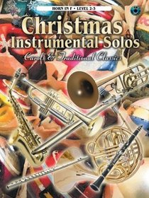 Christmas Instrumental Solos: French Horn Book W CD