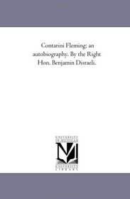 Contarini Fleming: an autobiography