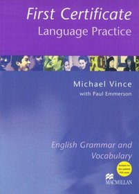 First Certificate Language Practice: Without Key