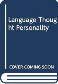 Language Thought Personality