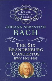 Six Brandenburg Concertos (Dover Miniature Scores)
