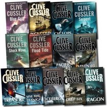 Clive Cussler Dirk Pitt Series Collection 8 Books Set