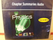 Holt Physics: Chapter Summaries Audio