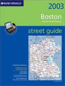 Boston/Eastern Massachusetts: Streetfinder (Rand McNally Street Guides)
