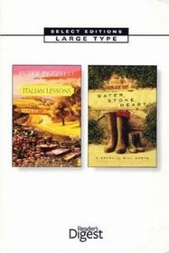 Readers Digest Select Edition, 166, April 2010:  Italian Lessons / Water, Stone, Heart  (Large Print)