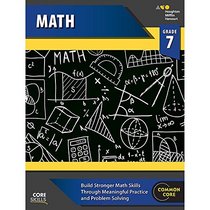 Steck-Vaughn Core Skills Mathematics: Workbook Grade 7