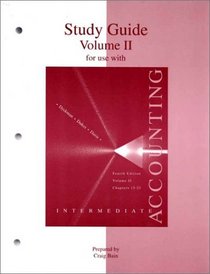 Study Guide, Volume 2 To Accompany Intermediate Accounting