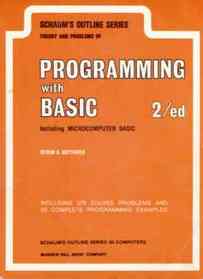 Programming with BASIC (Schaum's Outline)
