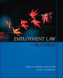 Employment Law for Business (Irwin/McGraw-Hill Legal Studies in Business Series)