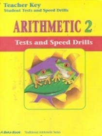 Abeka Arithmetic 2 Home School Charts & Games Book