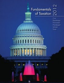 Fundamentals of Taxation 2012 Edition with Taxation Software