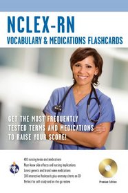 NCLEX-RN Vocabulary and Medications with CD-ROM (REA)
