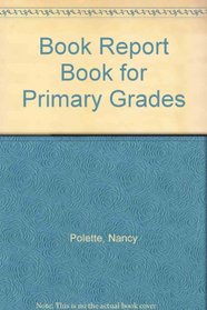 Book Report Book for Primary Grades