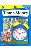 The 100+ Series Time & Money, Grades 2-3: Building Math Skills for Daily Life
