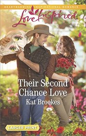 Their Second Chance Love (Texas Sweethearts, Bk 3) (Love Inspired, No 1062) (Larger Print)