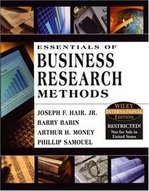 Essentials of Business Research