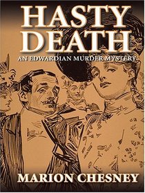Hasty Death (Thorndike Press Large Print Mystery Series)