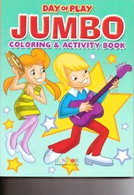 Day of Play Jumbo Coloring & Activity Book
