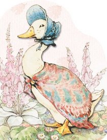 Jemima Puddle-duck (Large Shaped Board Book) (Potter)
