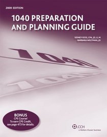 1040 Preparation and Planning Guide (2009) (Preparation and Planning Guides)