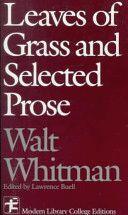 Leaves of Grass and Selected Prose