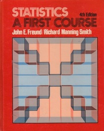 Statistics: A First Course (4th edition)