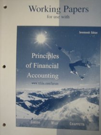 Working Papers 1-17 for use with Principles of Financial Accounting
