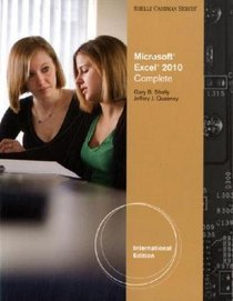 Microsoft  Excel  2010: Complete (Shelly Cashman Series)