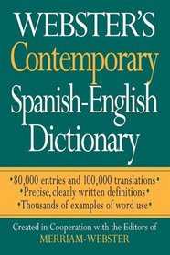 Webster's Contemporary Spanish-English Dictionary (Spanish Edition)