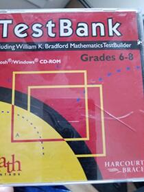 Testbank Dual CD-ROM Pkg Gr6-8 Ma98