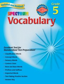 Spectrum Vocabulary, Grade 5 (Spectrum)