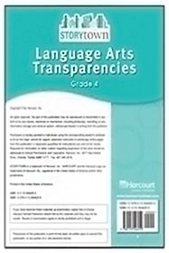 Harcourt Language Transparencies Grade 4