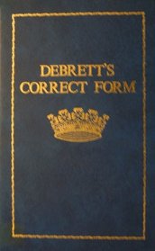 Debrett's correct form;