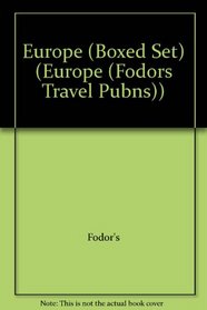 Europe (Boxed Set) (Europe (Fodors Travel Pubns))