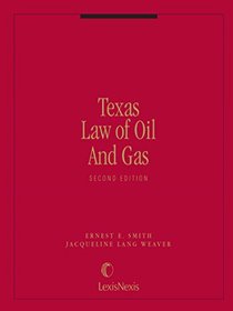 Texas law of oil and gas