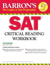Barron's SAT Critical Reading Workbook (Critical Reading Workbook for the Sat)