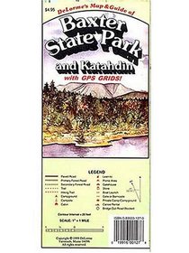 Baxter State Park/Katahdin Map (Rand McNally City Maps)