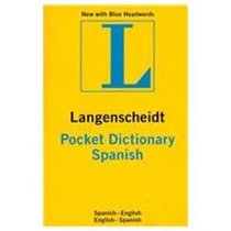 POCKET DICTIONARY SPANISH (Langenscheidt's Pocket Dictionary) (Spanish Edition)