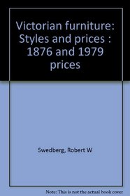 Victorian furniture: Styles and prices : 1876 and 1979 prices