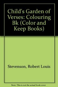CHILDS GARDN VERSE COL (Color and Keep Books)